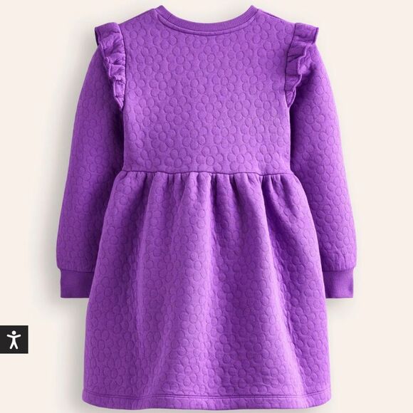 Boden Aggie Flower Jacquard Dress
Purple Topaz 5-6Y NWT in packaging - Picture 2 of 6